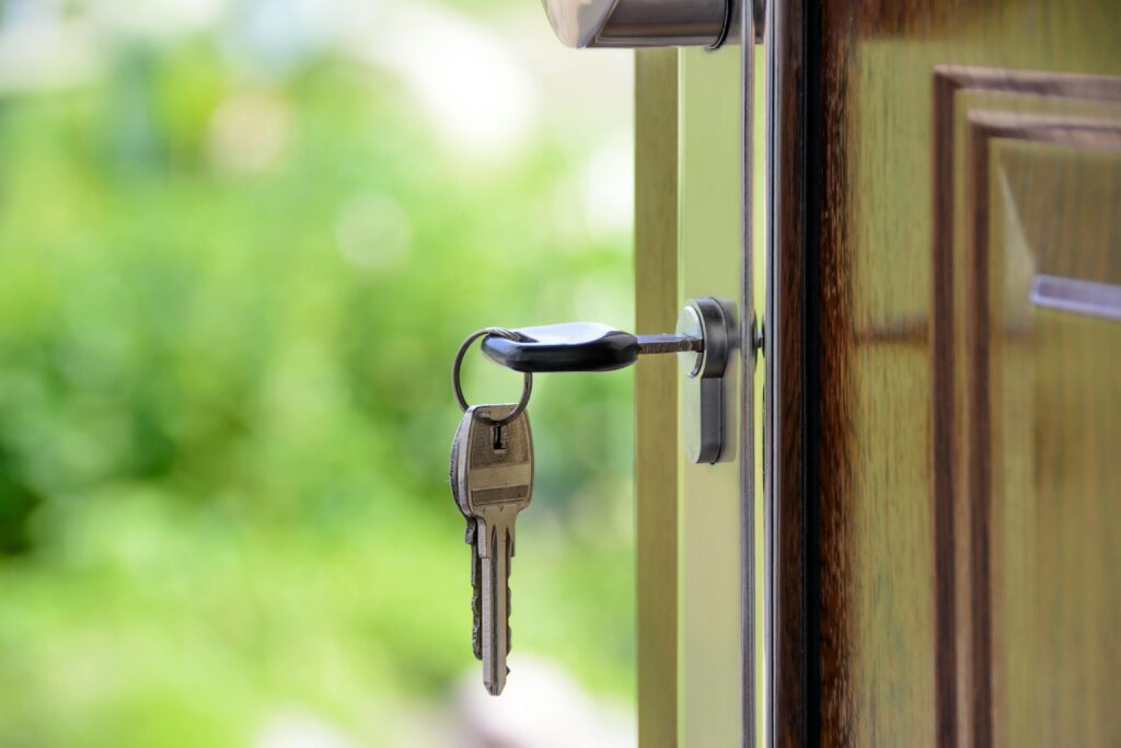 Door Lock with Keys